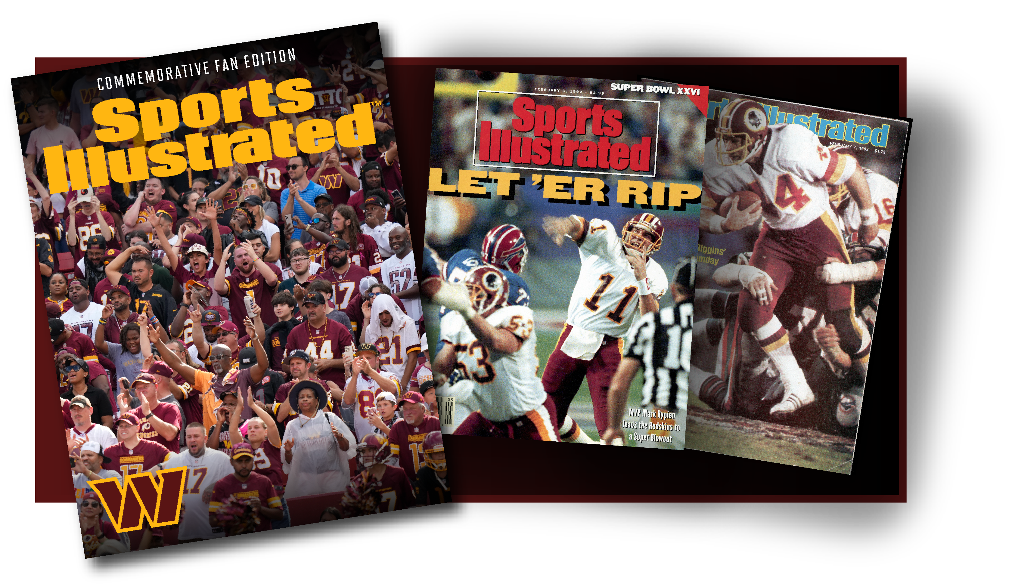 Sports Illustrated magazine stack